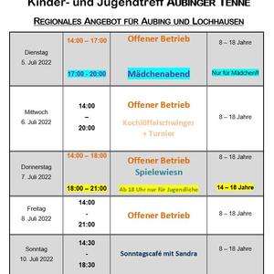 News #97 - Wochenprogramm 5.7. - 10.7.22 (KW 27) - Image