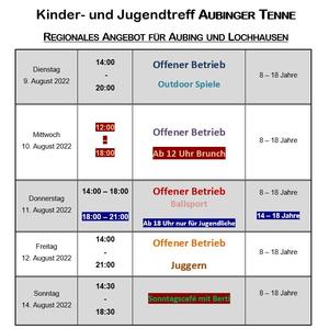 News #100 - Wochenprogramm 9.8.22 - 14.8.22 (KW 32) - Image