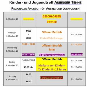 News #143 - Wochenprogramm 40 KW - Image