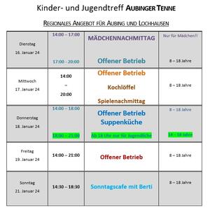 News #150 - Wochenprogramm KW 3 - Image